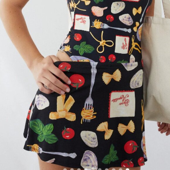 Darcy Skort LISA SAYS GAH Buon Appetito Black 3xl only - Picture 2 of 5